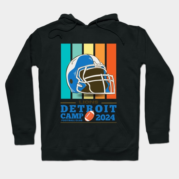 Detroit Lions by mencarirejeki Hoodie by mencarirejeki